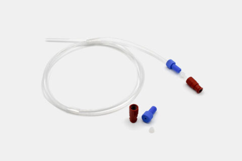 Syringe pump connection kit
