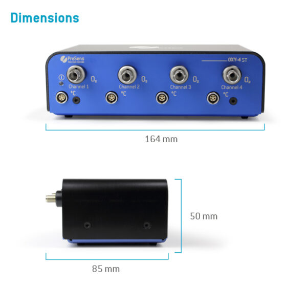 OXY-4 ST (G3) Multi-Channel O2 Meter for Use with Numerous Sensor Designs - Image 3