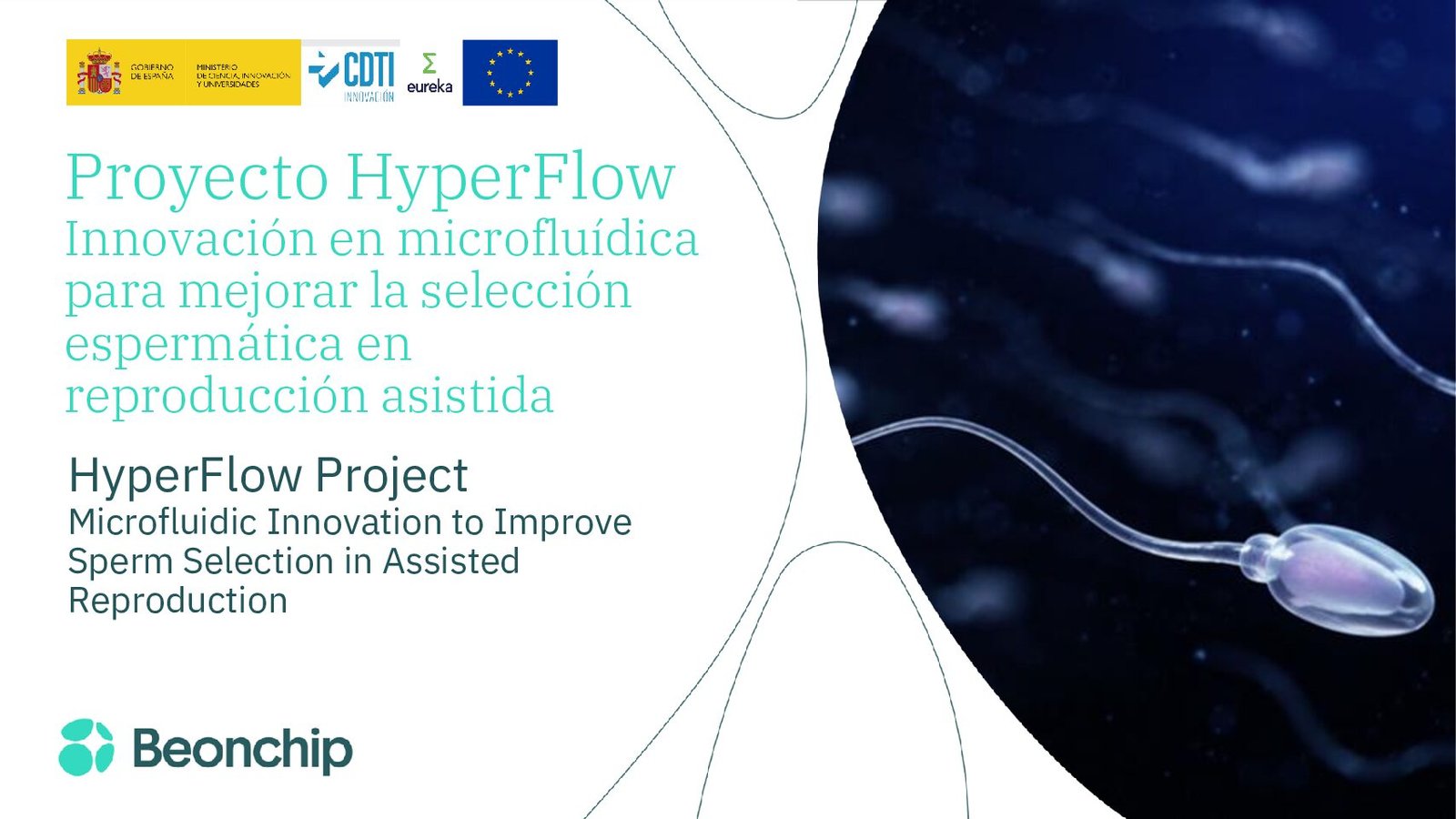 HyperFlow: innovación en microfluídica para mejorar la selección espermática en reproducción asistida